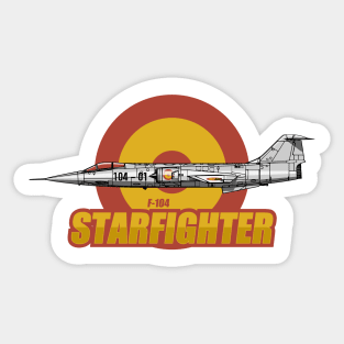 Spanish F-104 Starfighter Sticker